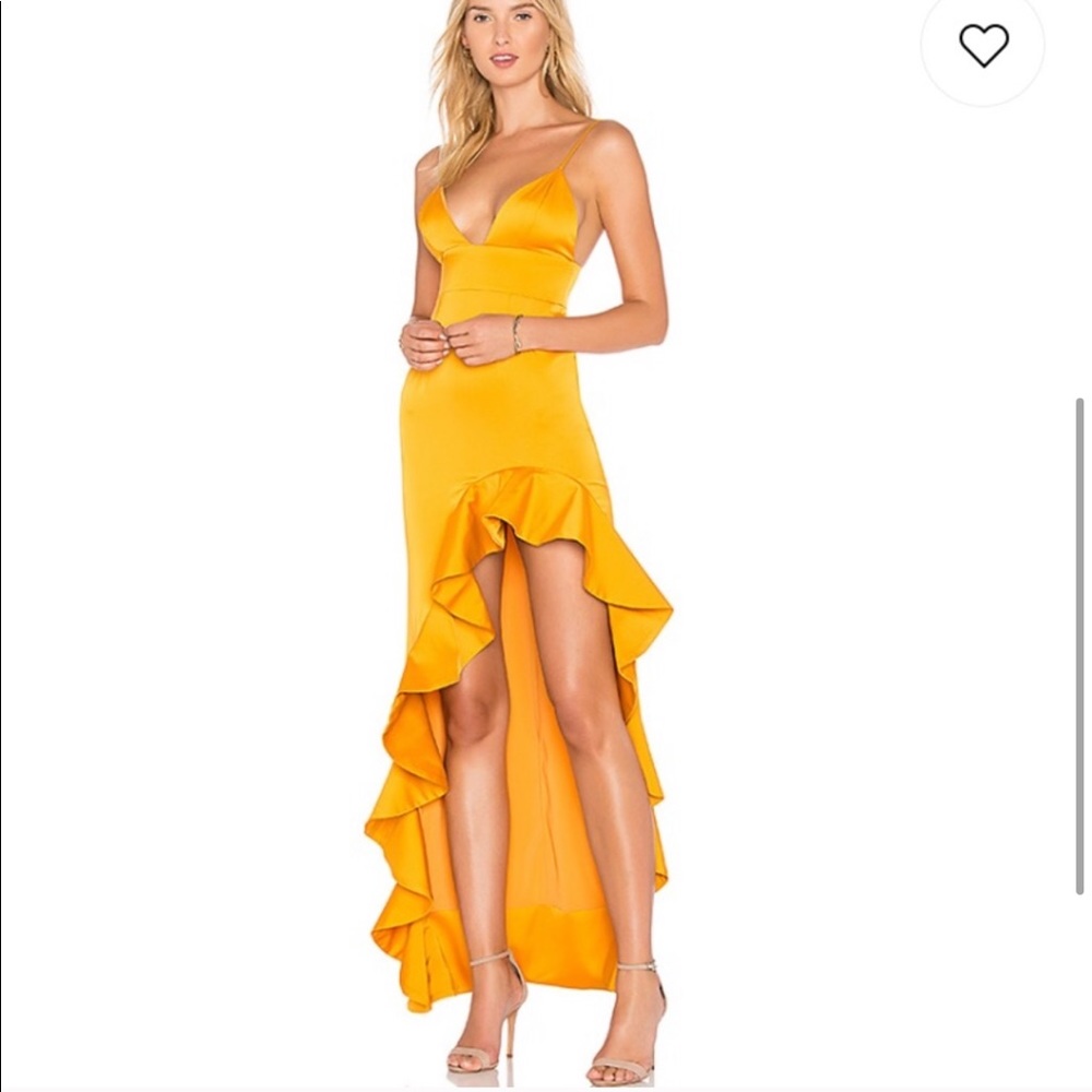 Lovers & Friends 💛 gold gown